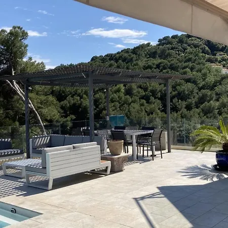 Perfect - Infinity Swimming Pool - Panoramic View Villa Vallauris